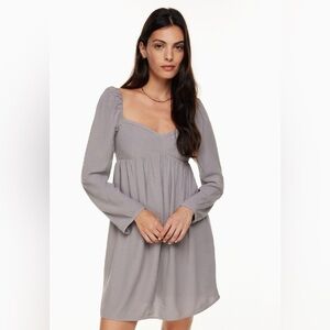 Aritzia Sunday Best Halle Long Sleeve Dress Size Medium